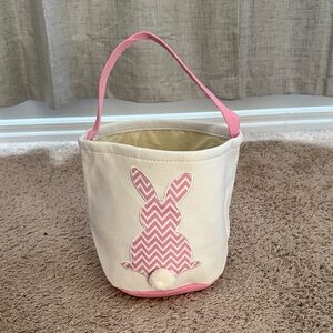 Pink Easter Bunny Basket